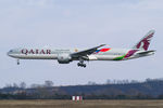 A7-BAX @ LOWW - Qatar Airways Boeing 777-300ER - by Thomas Ramgraber
