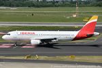 EC-IZR @ EDDL - Airbus A320-214 - IB IBE Iberia 'Urkiola' - 2242 - EC-IZR - 09.05.2018 - DUS - by Ralf Winter