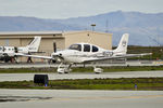 N537CP @ KSQL - San Carlos Airport California 2021 - by Clayton Eddy