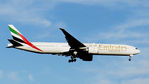 A6-ECV @ YPPH - Boeing 777-31H ER cn 35594-824. Emirates A6-ECV. rwy 21 YPPH 10 October 2020 - by kurtfinger