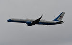 09-0015 @ KRIC - USAF C-32 departs KRIC during training. - by spike69