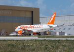 G-EZBR @ LMML - Airbus A319-111 of easyJet, in the maintenance area at Malta International Airport, Luqa - by Ingo Warnecke