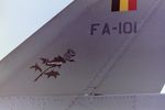 FA-101 @ EBBE - 1996-02-F-16A.SPOTTERSDAY. - by Robert Roggeman
