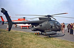N58235 @ EGLF - N58235   Hughes 500MD Defender [75-0323D] Farnborough~G 06/09/1978 - by Ray Barber