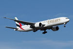 A6-EGA @ YPPH - Boeing 777-31H(ER) cn 38984 Ln861. Emirates A6-EGA final runway 21 YPPH 13 February 2021 - by kurtfinger