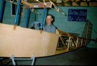 CF-PEK - This is a photo of CF-PEK under construction in my uncle's basement with him in the cockpit. His name was Charlie Vaughn (1926-2012). The plane was built by a group of 10 members of the flying club in St. Catharines, Ontario in 1963. - by unknown