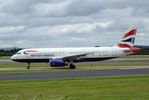 G-EUUI @ EGCC - Airbus A320-232 of British Airways at Manchester airport