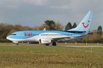 OO-JOS @ LFRB - Boeing 737-7K5, Take off run rwy 25L, Brest-Bretagne airport (LFRB-BES) - by Yves-Q