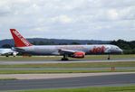 G-LSAG @ EGCC - Boeing 757-21B of jet2 at Manchester airport - by Ingo Warnecke