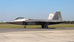 01-4022 @ KNIP - USAF F-22A - by Florida Metal