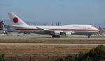 20-1101 @ KLAX - Japan Air Force 747-400 - by Florida Metal