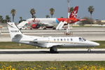 YU-SXX @ LMML - Cessna 550 Citation Bravo YU-SXX Central Jets - by Raymond Zammit