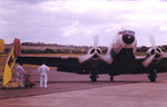 G-AMPY @ EGFH - Dakota 4 of Intra Airways at Swansea Airport circa 1977. - by Roger Winser