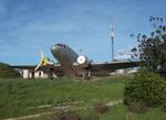 EC-EJB - Douglas C-47B Skytrain (DC-3, minus port engine, cowling and prop) displayed at Mallorca's Son Bonet airport - by Ingo Warnecke