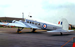 G-BFIR @ EGUN - G-BFIR   (WD413) Avro Anson T.21 [3634] (Ex Royal Air Force) RAF Mildenhall~G 23/08/1980 - by Ray Barber