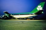 EI-BED @ EHRD - Aer Lingus in RTM with football supporters - by FerryPNL
