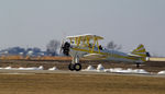 N42DB @ KDVN - Landing on a cold day - by Floyd Taber