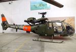 1721 - Aerospatiale SA.341F Gazelle (minus rotor blades) at the Musee de l'ALAT et de l'Helicoptere, Dax - by Ingo Warnecke