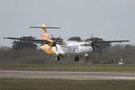 G-ORAI @ EGJB - Arriving at Guernsey - by alanh
