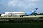 N912VV @ KFLL - Air Tran DC9, frame written-off in 1999 after fire damage - by FerryPNL