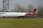 PH-ABW @ EHBK - Air Hollandia Fokker 100 stored in MST - by FerryPNL