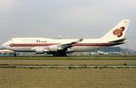 HS-TGJ @ EHAM - Thai B744 taking-off - by FerryPNL