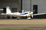 G-BYUE @ EGSH - Parked at SaxonAir prior to receiving black wrapping. - by Michael Pearce