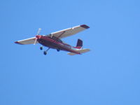 N8860B - Flight over Westwood Park, Mackinaw Illinois - by John Holliday