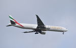 A6-EPW @ EGLL - Boeing 777-31H/ER on finals to 9R London Heathrow. - by moxy