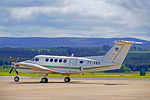 7T-VBE @ EGPE - 7T-VBE   Beech B200 Super King Air [BB-1453] (National Institute of Cartography) Inverness (Dalcross)~G 24/05/2019 - by Ray Barber