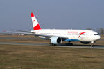 OE-LPB @ LOWW - Austrian Airlines Boeing 777-200ER - by Thomas Ramgraber
