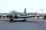 XS219 @ EGDG - XS219   Hunting Jet Provost T.4 [PAC/W/23896] (Royal Air Force) RAF St Mawgan-Newquay~G 08/08/1984 - by Ray Barber