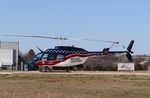 N43AE @ KADH - Bell 206L-1 - by Mark Pasqualino