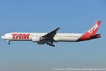 PT-MUA @ EDDF - Boeing 777-32WER - JJ TAM TAM Brazilien Airlines - 37664 - PT-MUA - 18.02.2019 - FRA - by Ralf Winter