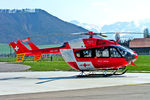 HB-ZRF @ LSZB - HB-ZRF   MBB/Kawasaki BK117C-2 [9215] (Schweiz Luft-Ambulanz AG) Bern Belp~HB 10/04/2009 - by Ray Barber