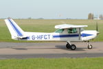 G-HFCT @ EGSH - Leaving Norwich for Southend. - by keithnewsome