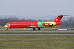 OY-RUE @ LOWW - DAT - Danish Air Transport MDD MD-83 - by Thomas Ramgraber