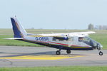 G-OBSR @ EGSH - Leaving Norwich. - by keithnewsome