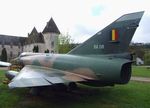 BA08 - Dassault (SABCA) Mirage 5BA at the Musee de l'Aviation du Chateau, Savigny-les-Beaune