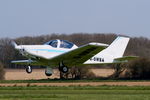 G-OWBA @ X3CX - Departing from Northrepps. - by Graham Reeve