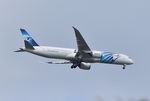 SU-GEV @ EGLL - Boeing 787-9 Dreamliner on finals to 9R London Heathrow. - by moxy
