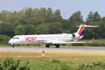 F-HMLN @ LFRB - Bombardier CRJ-1000EL NG, Lining up rwy 25L, Brest-Bretagne Airport (LFRB-BES) - by Yves-Q