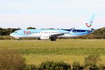 OO-TMA @ LFRB - Boeing 737-8 MAX, Take off run rwy 25L, Brest-Bretagne airport (LFRB-BES) - by Yves-Q