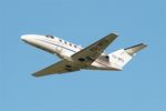 YU-MTU @ LFRB - Cessna 525 CitationJet CJ1, Take off rwy 25L, Brest-Guipavas Airport (LFRB-BES) - by Yves-Q