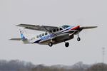 F-HFTR @ LFRB - Cessna 208B Grand Caravan, Take off rwy 07R, Brest-Bretagne Airport (LFRB-BES) - by Yves-Q