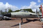 63-8357 - Republic F-105F Thunderchief at the Musee de l'Aviation du Chateau, Savigny-les-Beaune (did this aircraft get its non-standard tail exhaust and bulged canopies while serving as a battle damage repair trainer? Who knows more about this?)