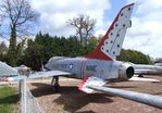 56-3949 - North American TF-100F Super Sabre (displayed as Thunderbirds Nine) at the Musee de l'Aviation du Chateau, Savigny-les-Beaune