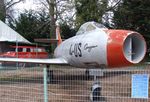 230 - Dassault MD.450 Ouragan at the Musee de l'Aviation du Chateau, Savigny-les-Beaune