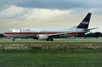 N776AU @ KFLL - USAir B734, spent its whole life with US and was wfu 2013. - by FerryPNL