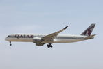 A7-ALH @ LMML - A350 A7-ALH Qatar Airways - by Raymond Zammit